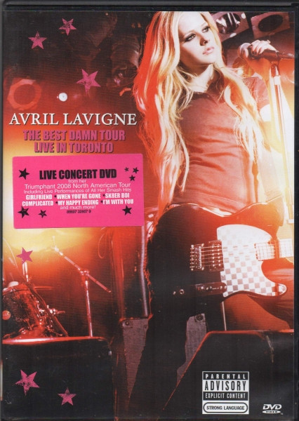 Avril Lavigne The Best Damn Tour Live in Toronto cover